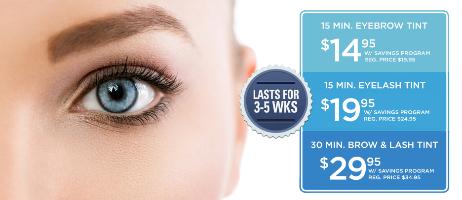 Look Great with Eyebrow & Eyelash Tinting